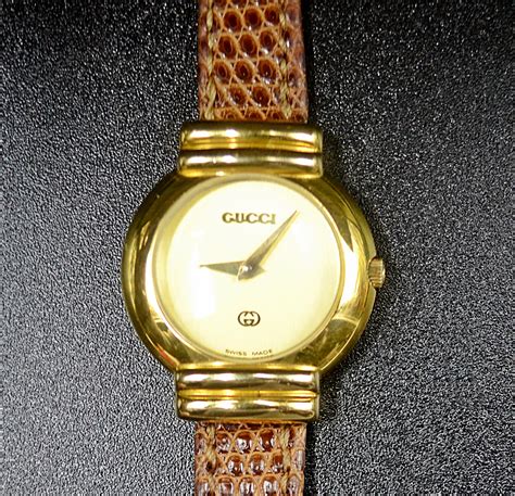 second hand gucci watches|old gucci watches ladies.